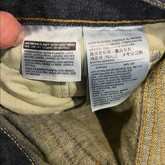 Levi's 514 straight leg jeans- W33 L32 - Picture 7 of 9